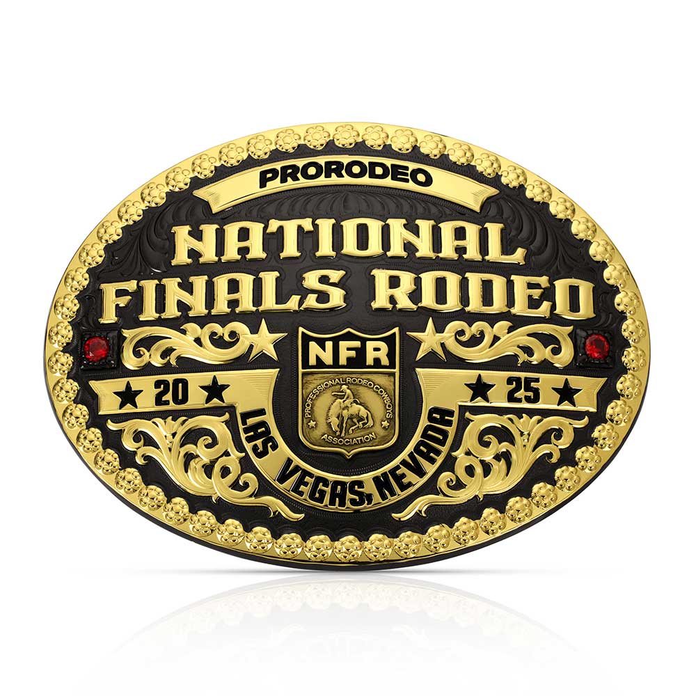 Montana Silversmiths 2025 ProRodeo NFR Limited Edition Collector's Buckle
