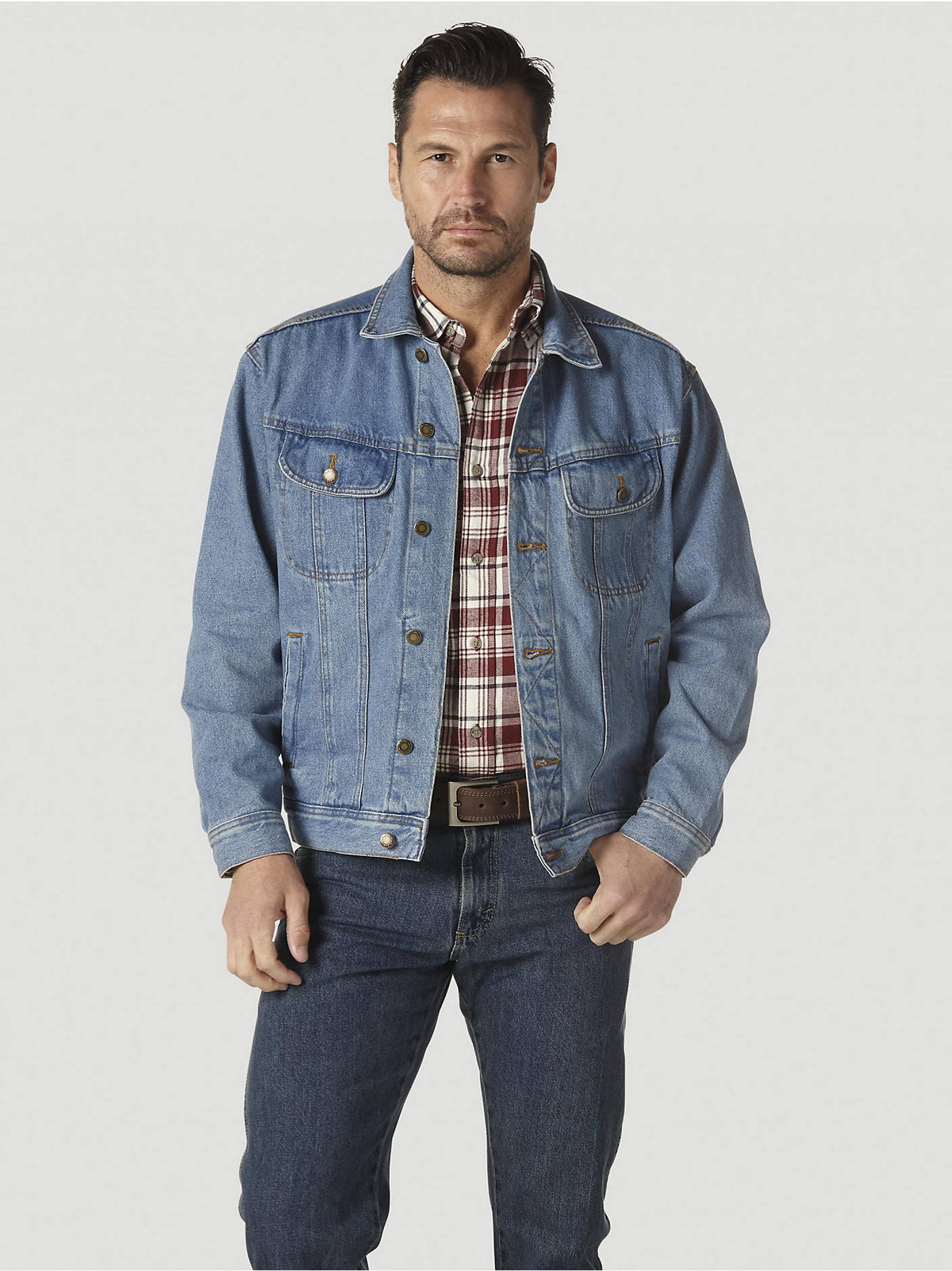 Wrangler Rugged Wear Mens Denim Jacket RJK30VI - view 2