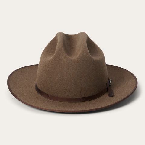 Stetson 6X Open Road Cowboy Hat, Brown Mix