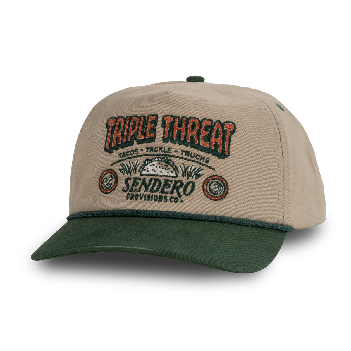 Sendero Provisions Co. Triple Threat Hat - Tan - front