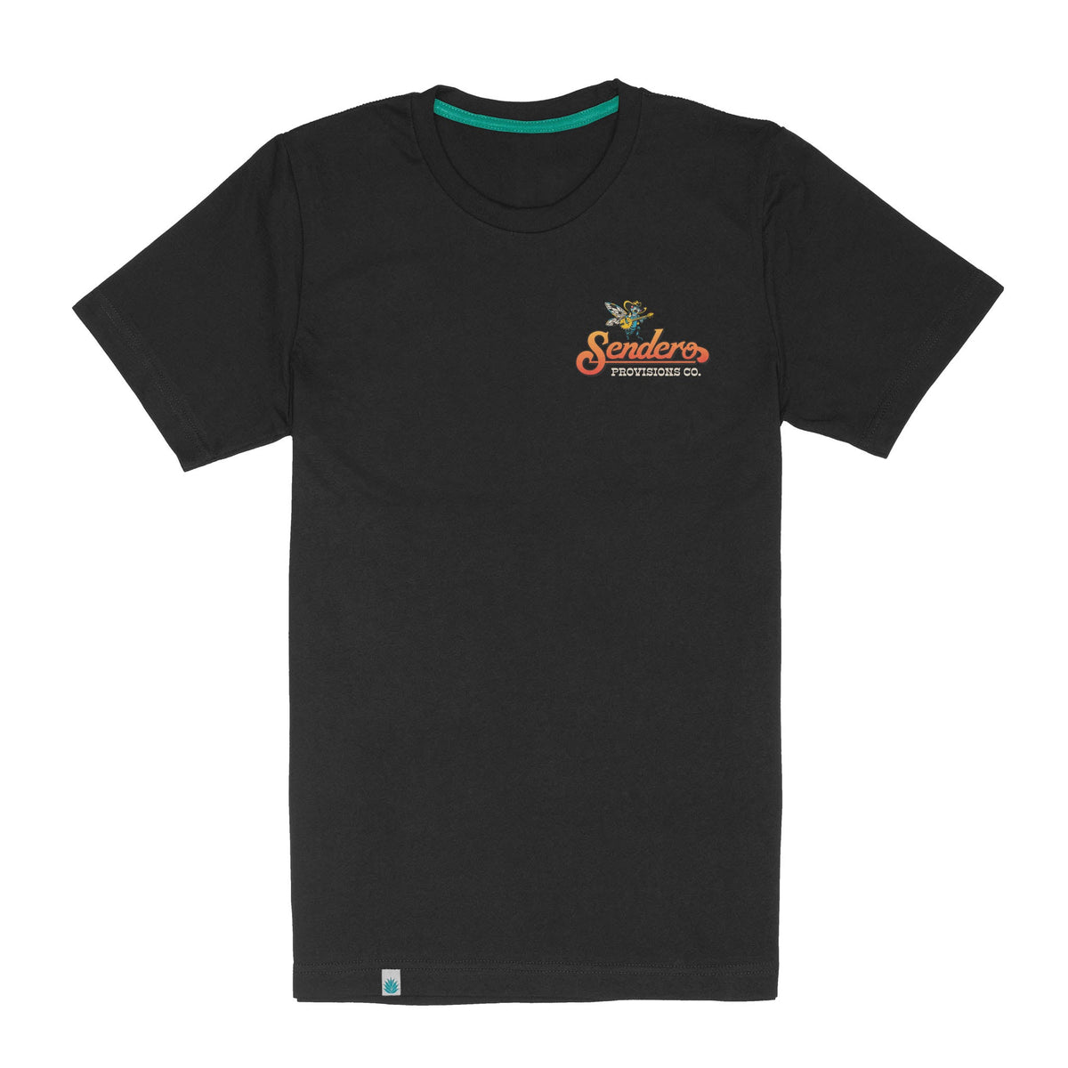 Sendero Provisions Co. Men's Dueling Cicadas T-Shirt - Black - front