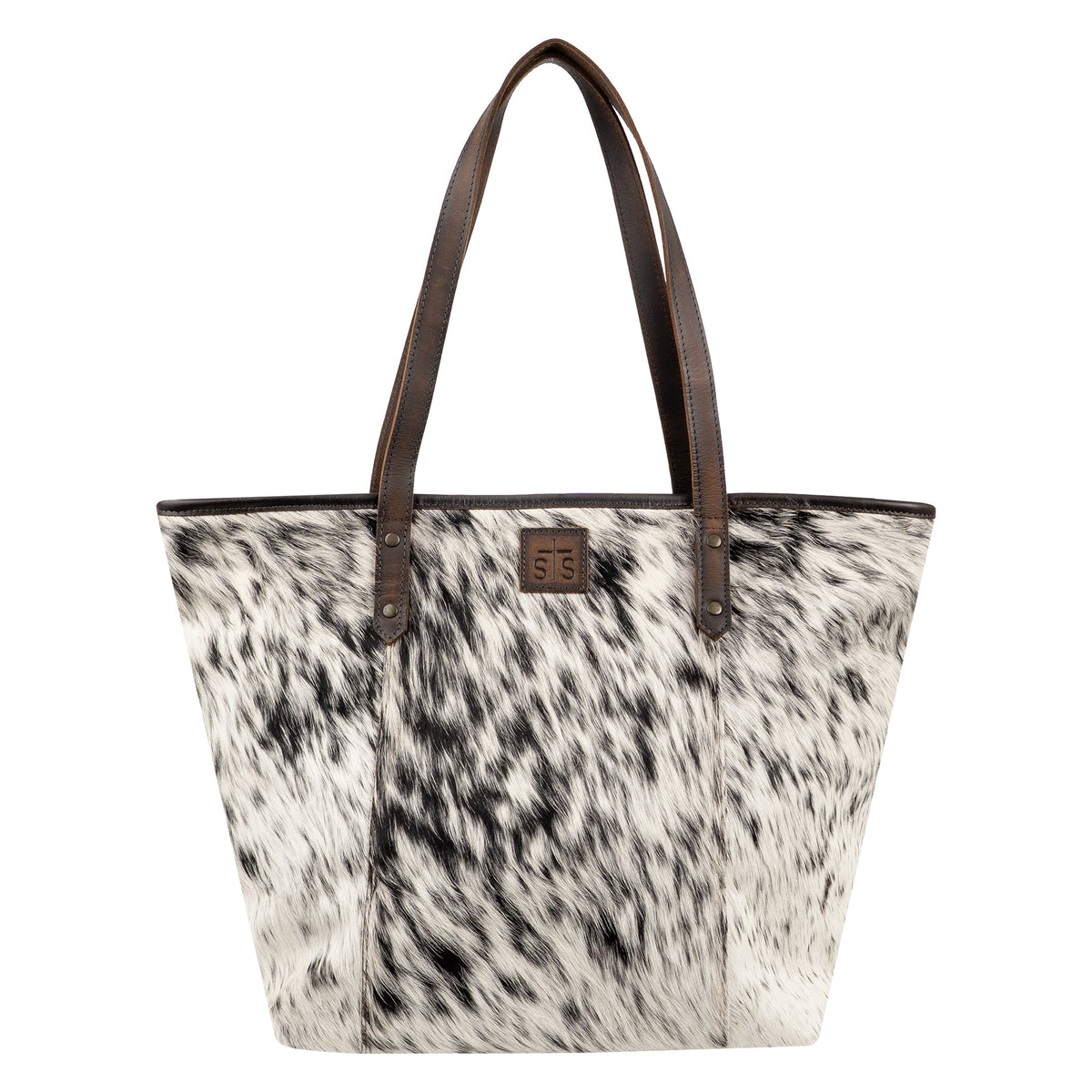 STS Ranchwear Women's Cowhide Laptop Tote – front