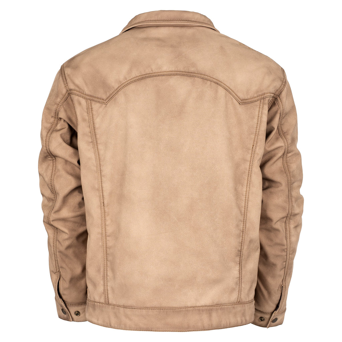 STS Ranchwear Men's Brumby Softshell Jacket, Fawn – back