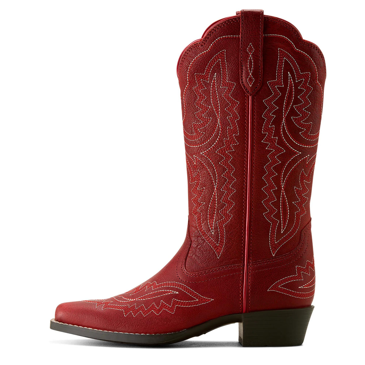 Ariat Kids' Casanova D Toe Western Boot, Chili Red – side