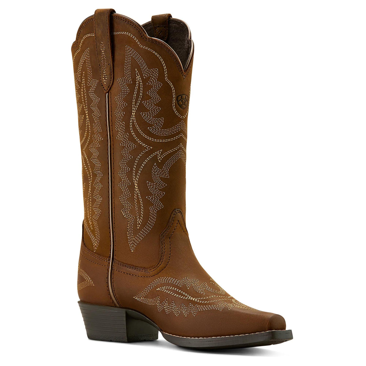 Ariat Kids' Casanova D Toe Western Boot, Distressed Brown – inside