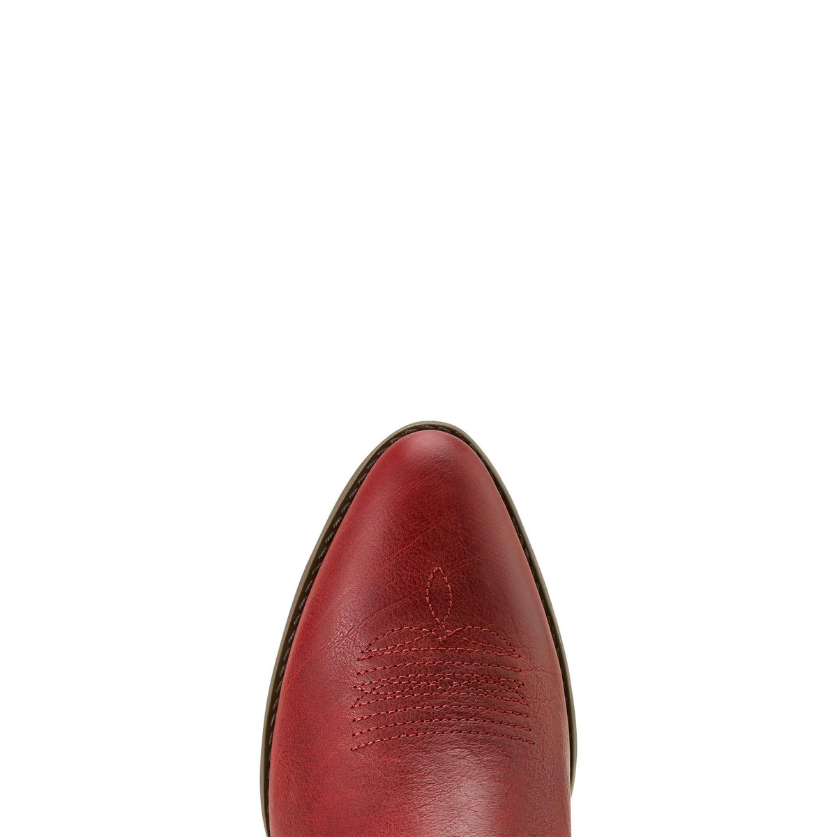 Ariat Kids' Heritage R Toe Western Boot, Rosy Red – toe