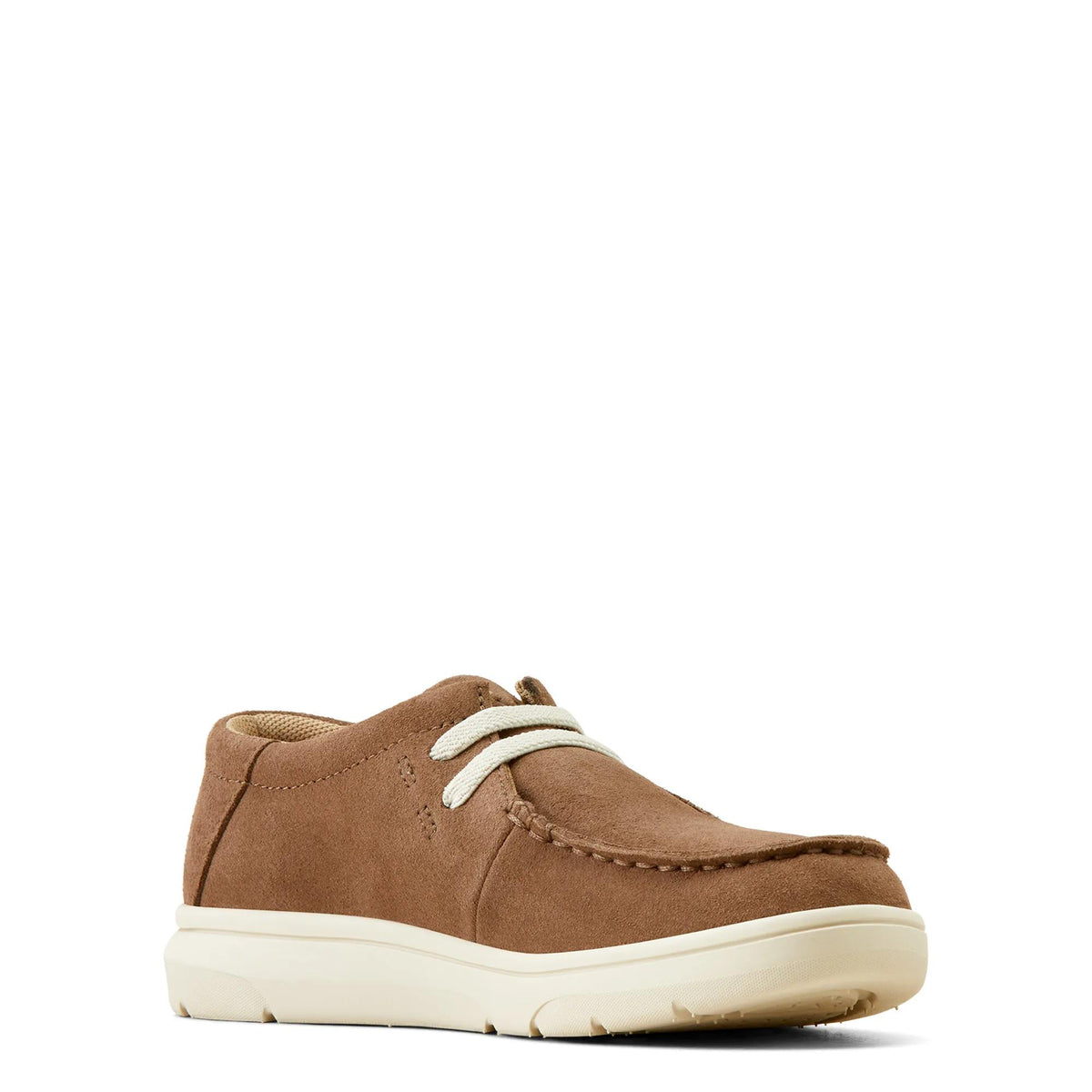 Ariat Kids' Hilo Shoe, Brown Bomber Suede – inside