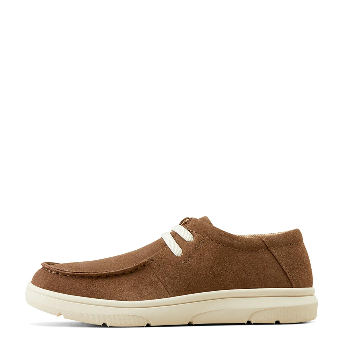 Ariat Kids' Hilo Shoe, Brown Bomber Suede – side