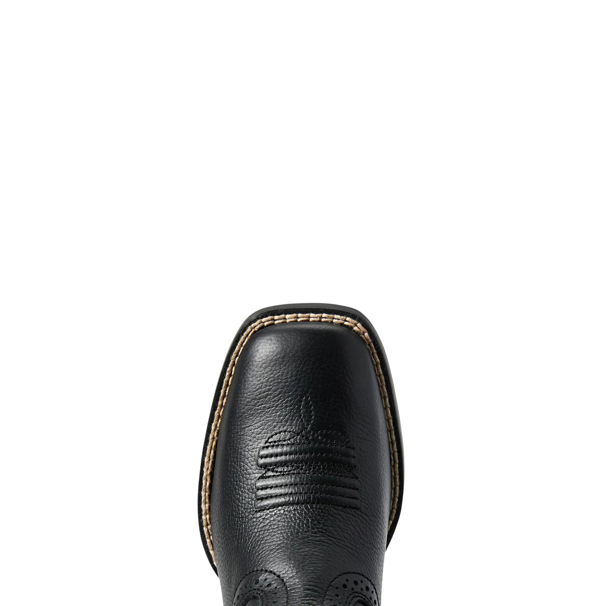 Ariat Kids' Tycoon Western Boot, Bear Black – toe