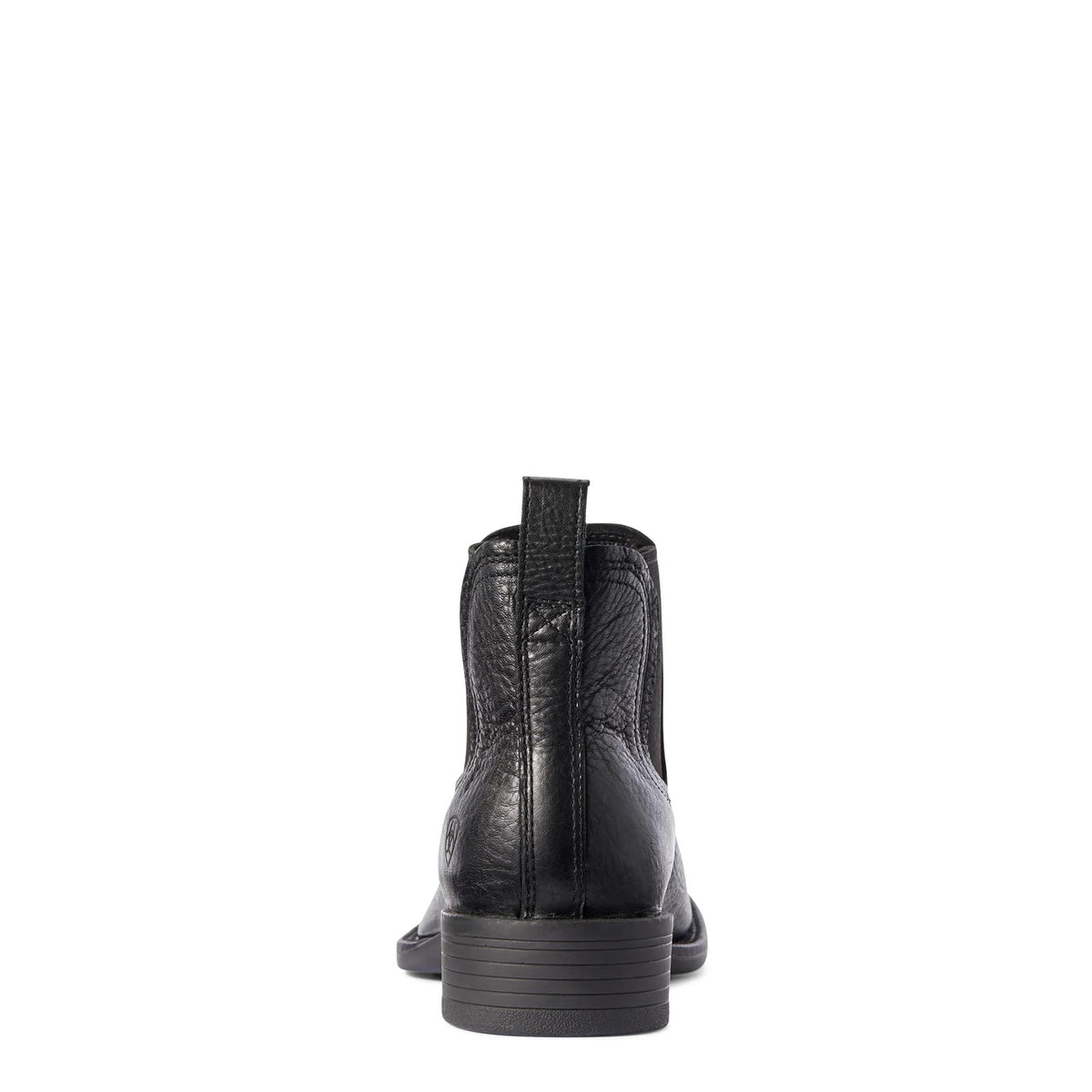 Ariat Men's Booker Chelsea Wide Square Toe Western Boot, Black – heel