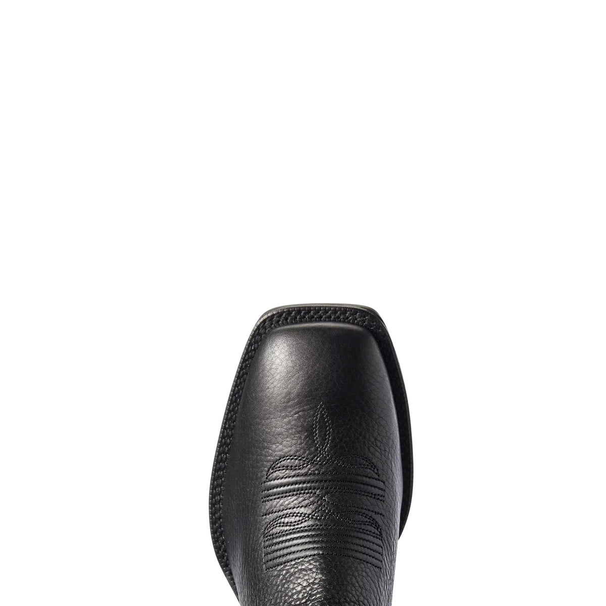 Ariat Men's Booker Chelsea Wide Square Toe Western Boot, Black – toe