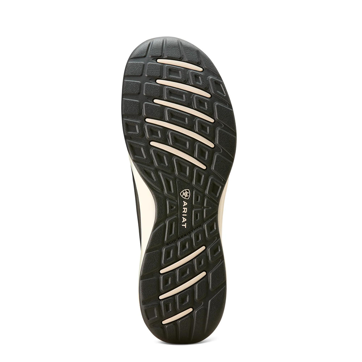 Ariat Men's Buckeye Waterproof Shoe, Satin Black – sole