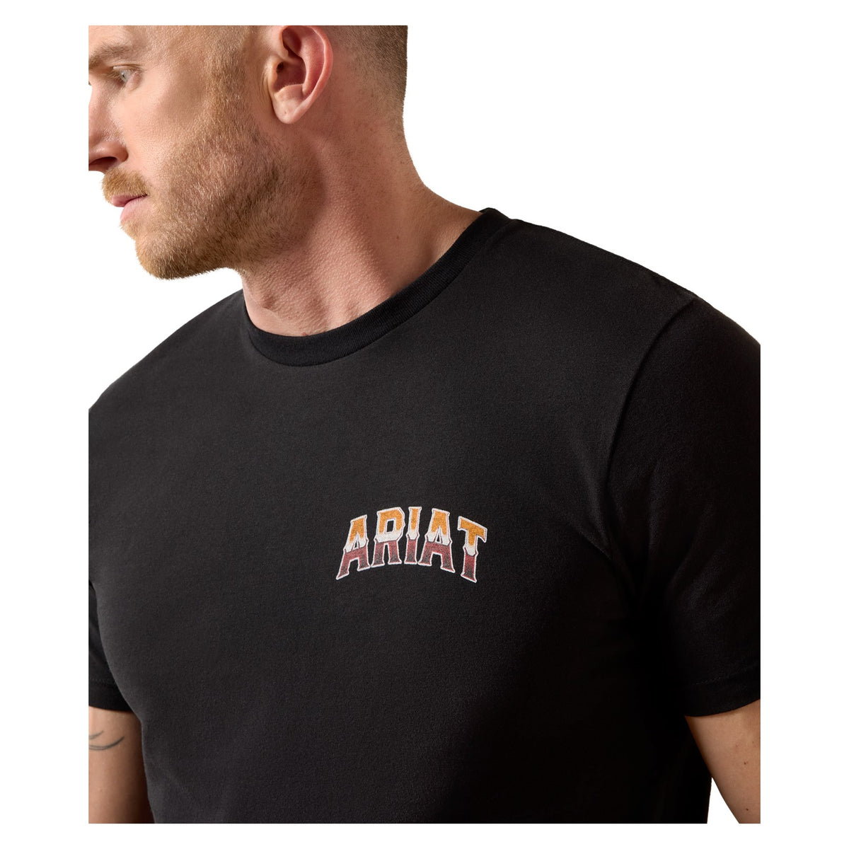 Ariat Men's Country Rock T-Shirt, Black – detail 2