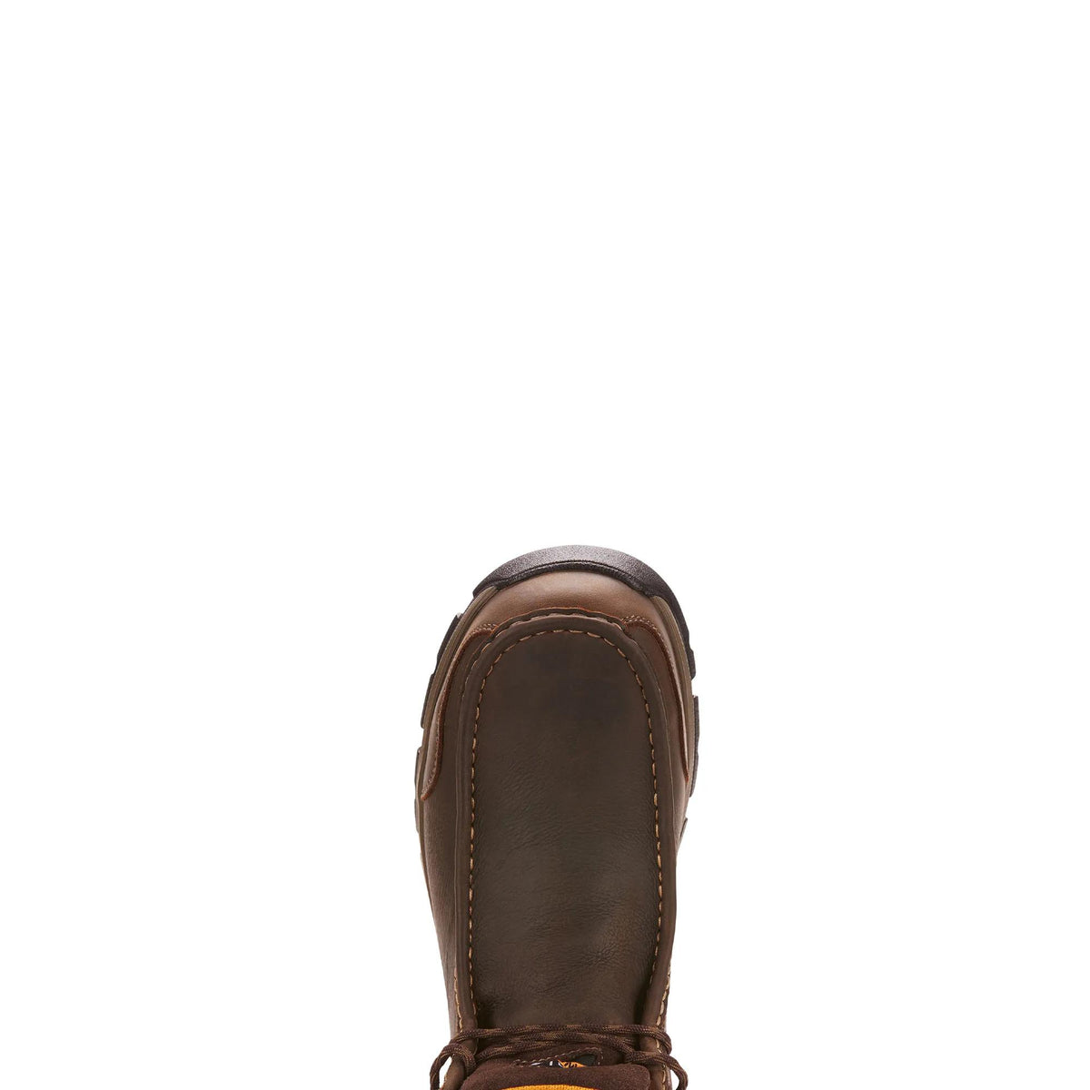 Ariat Men's Edge LTE Moc Waterproof Composite Toe Work Boot, Dark Brown – toe