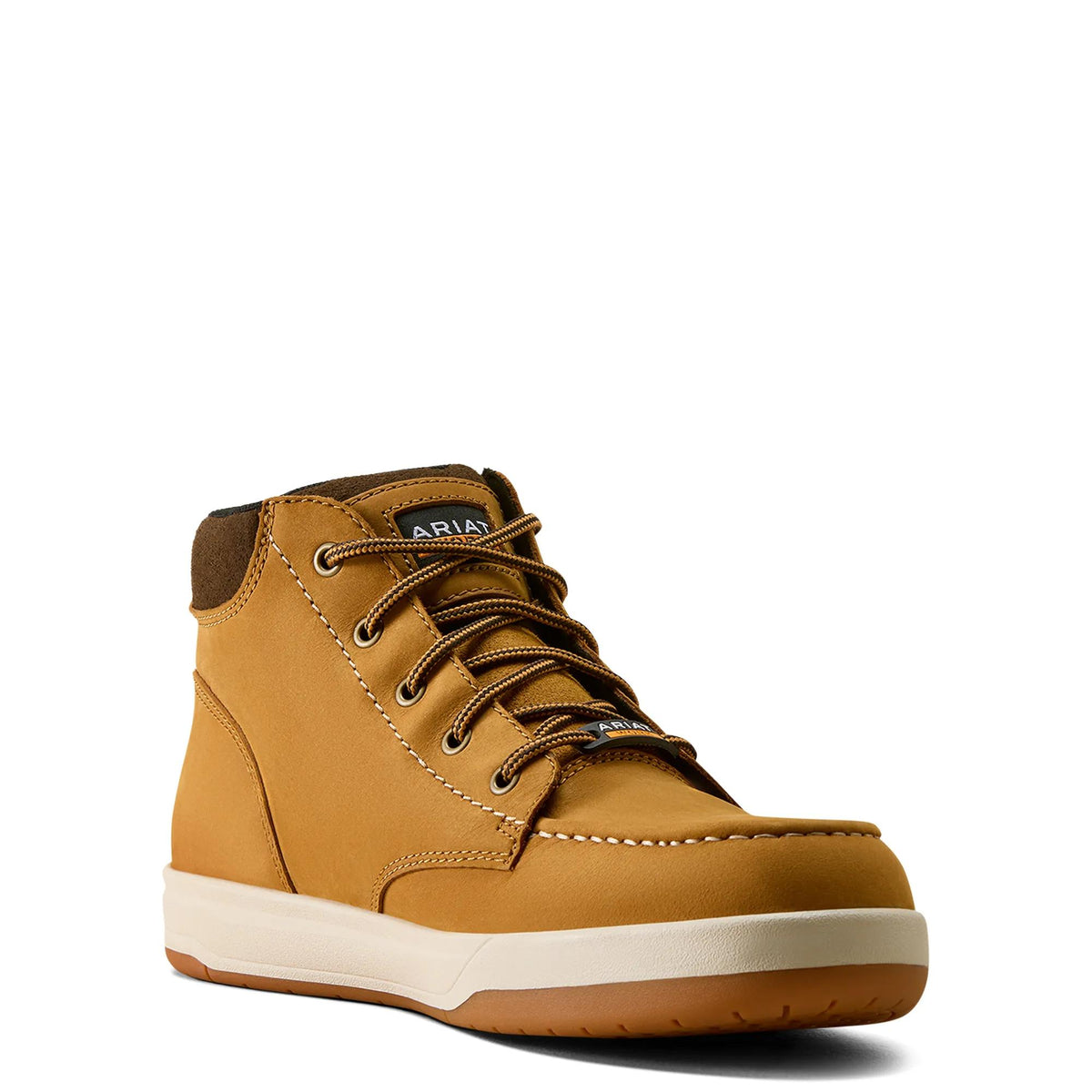 Ariat Men's Outmatch Mid Composite Toe Work Shoe, Wheat – inside