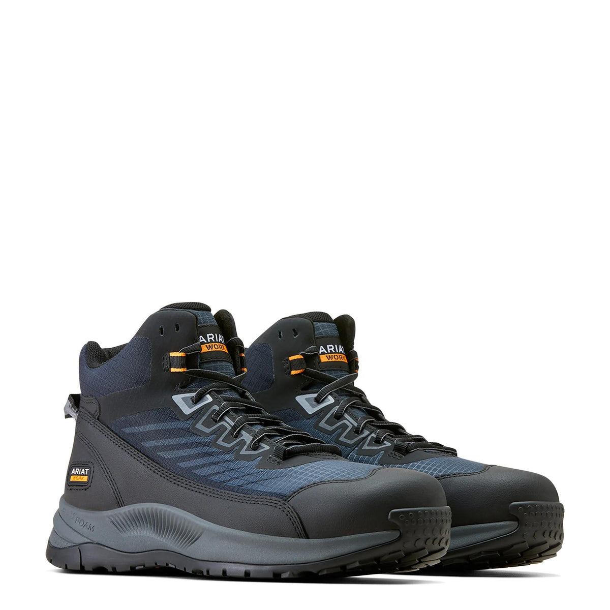 Ariat Men's Outpace Shift Mid Composite Toe Work Shoe, Dark Shadow – pair