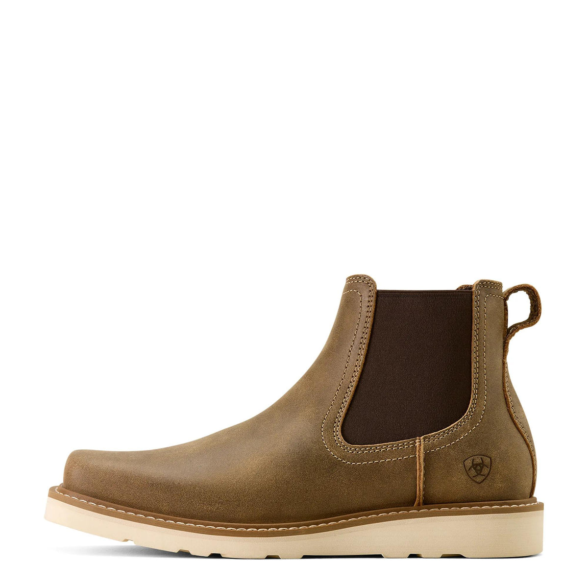 Ariat Men's Rambler Recon Square Toe Chelsea Boot, Brown Bomber – side