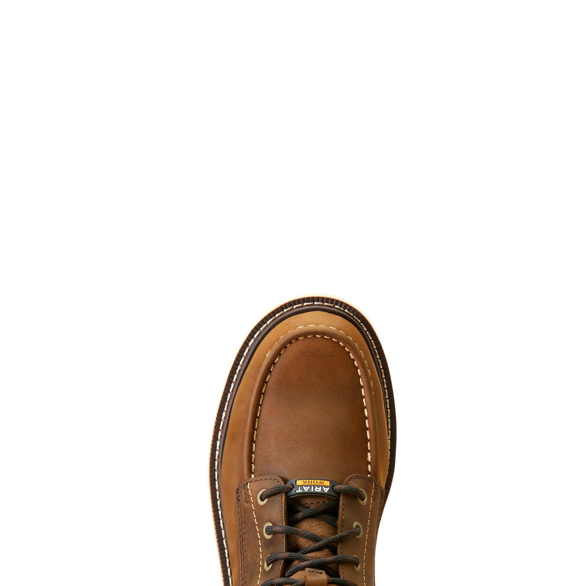 Ariat Men's Rebar Lift 6" Waterproof Composite Toe Work Boot, Distressed Brown – toe