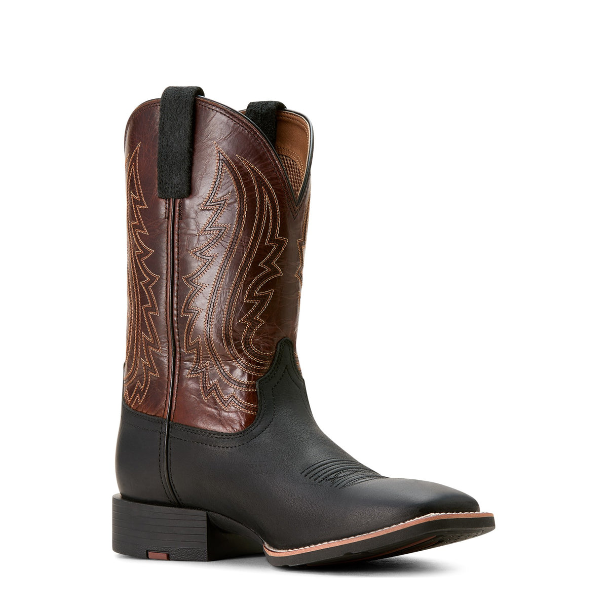 Ariat Men's Sport Big Country Cowboy Boot, Basic Black – inside