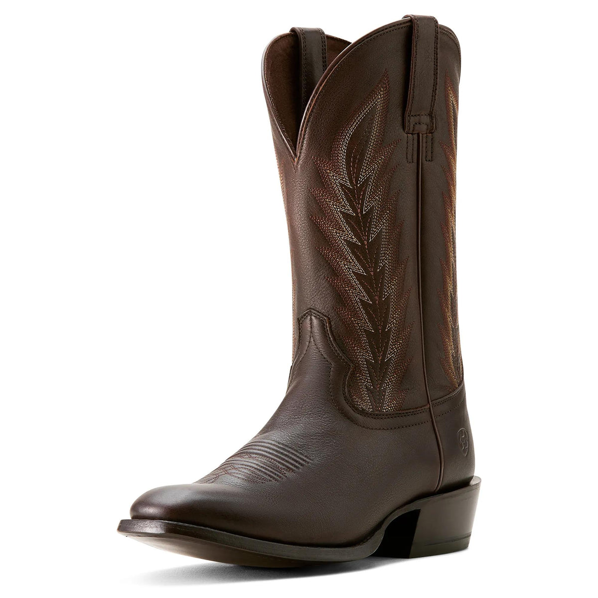 Ariat Men's Willie Western Boot, Bittersweet Chocolate – 3-4 front
