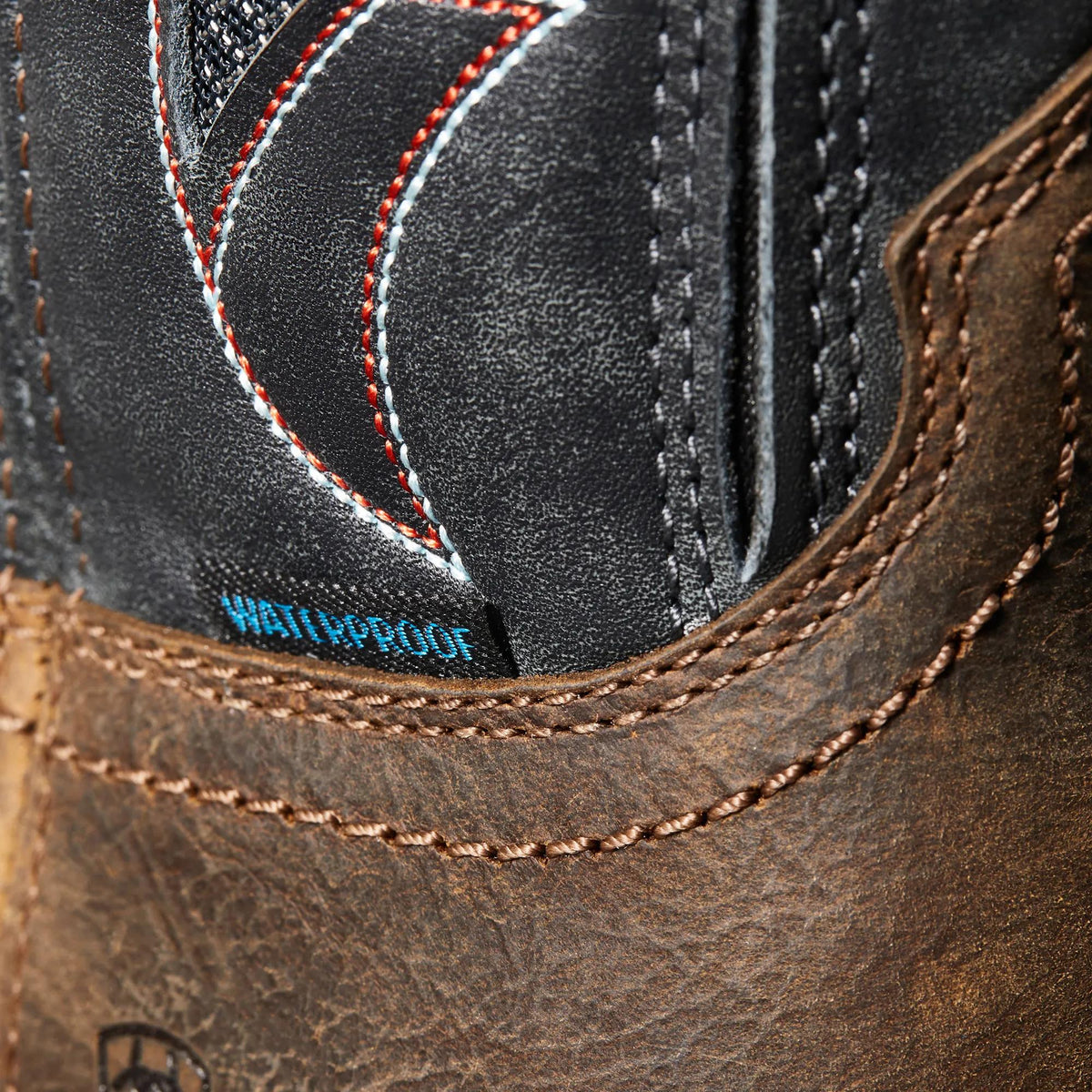 Ariat Men's WorkHog XT Waterproof Carbon Toe Work Boot, Rye Brown – detail