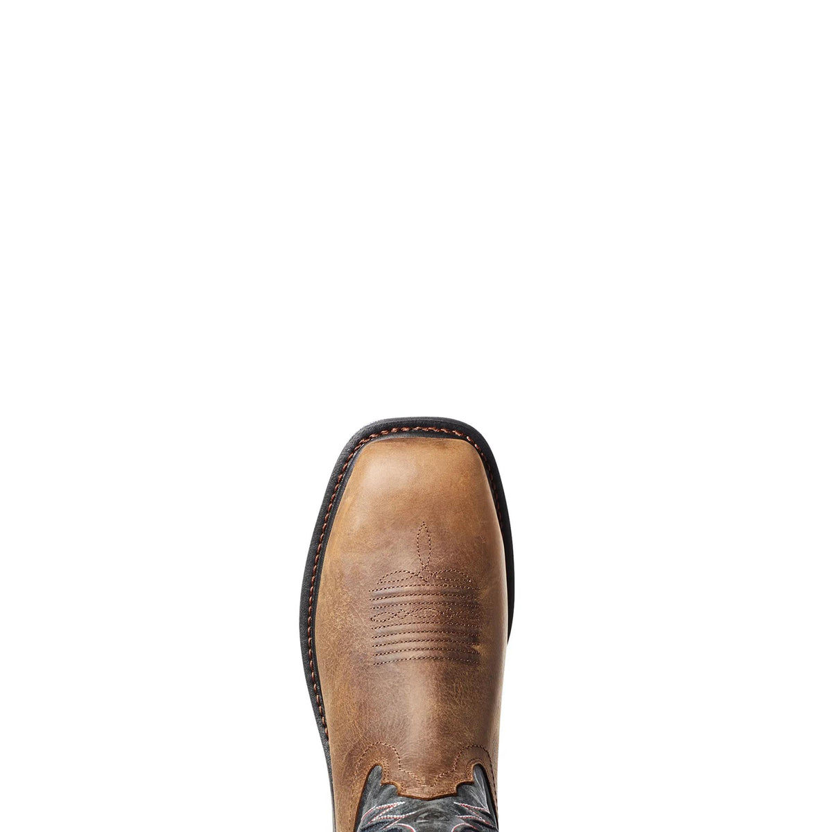Ariat Men's WorkHog XT Waterproof Carbon Toe Work Boot, Rye Brown – toe