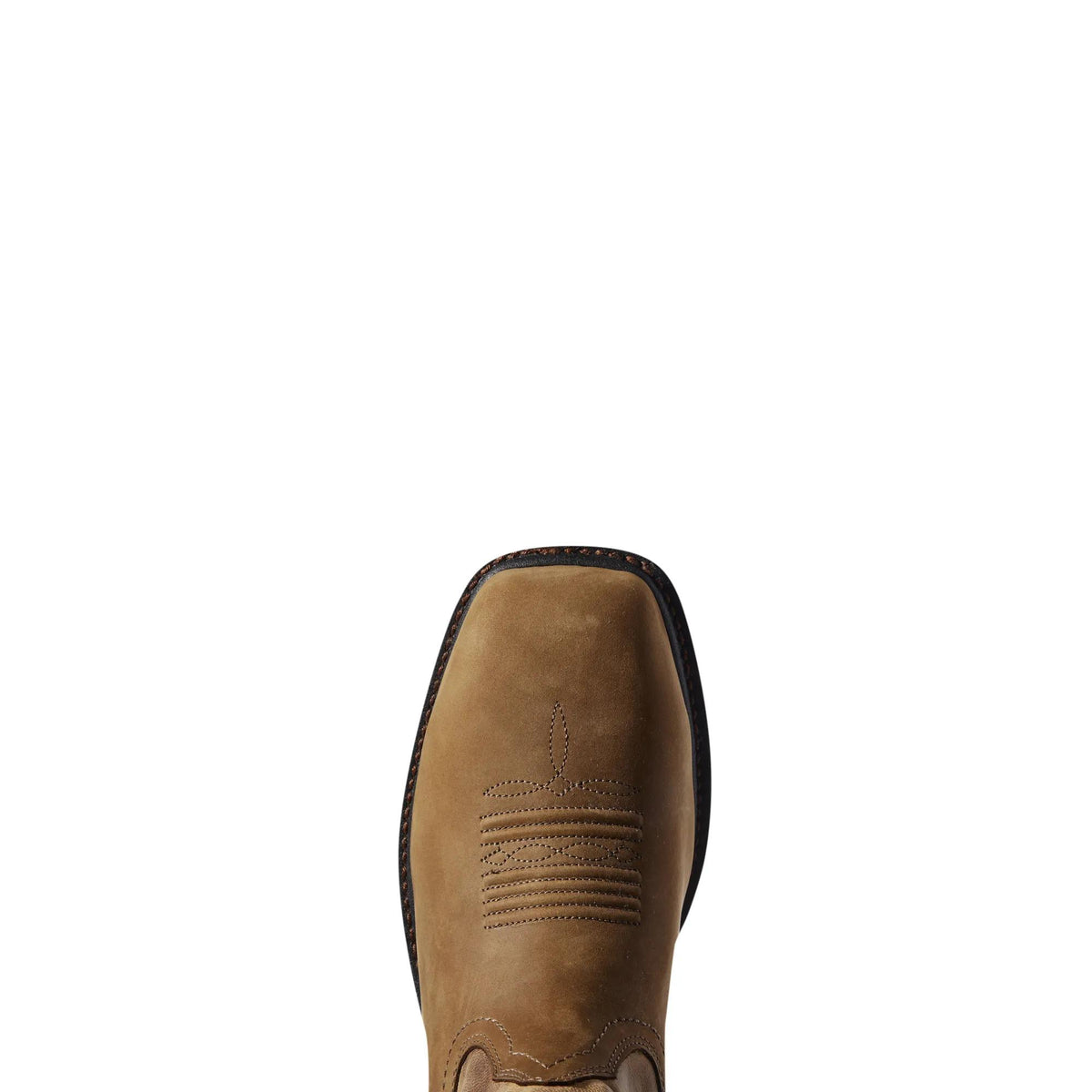 Ariat Men's Workhog XT Waterproof Work Boot, Distressed Brown – toe