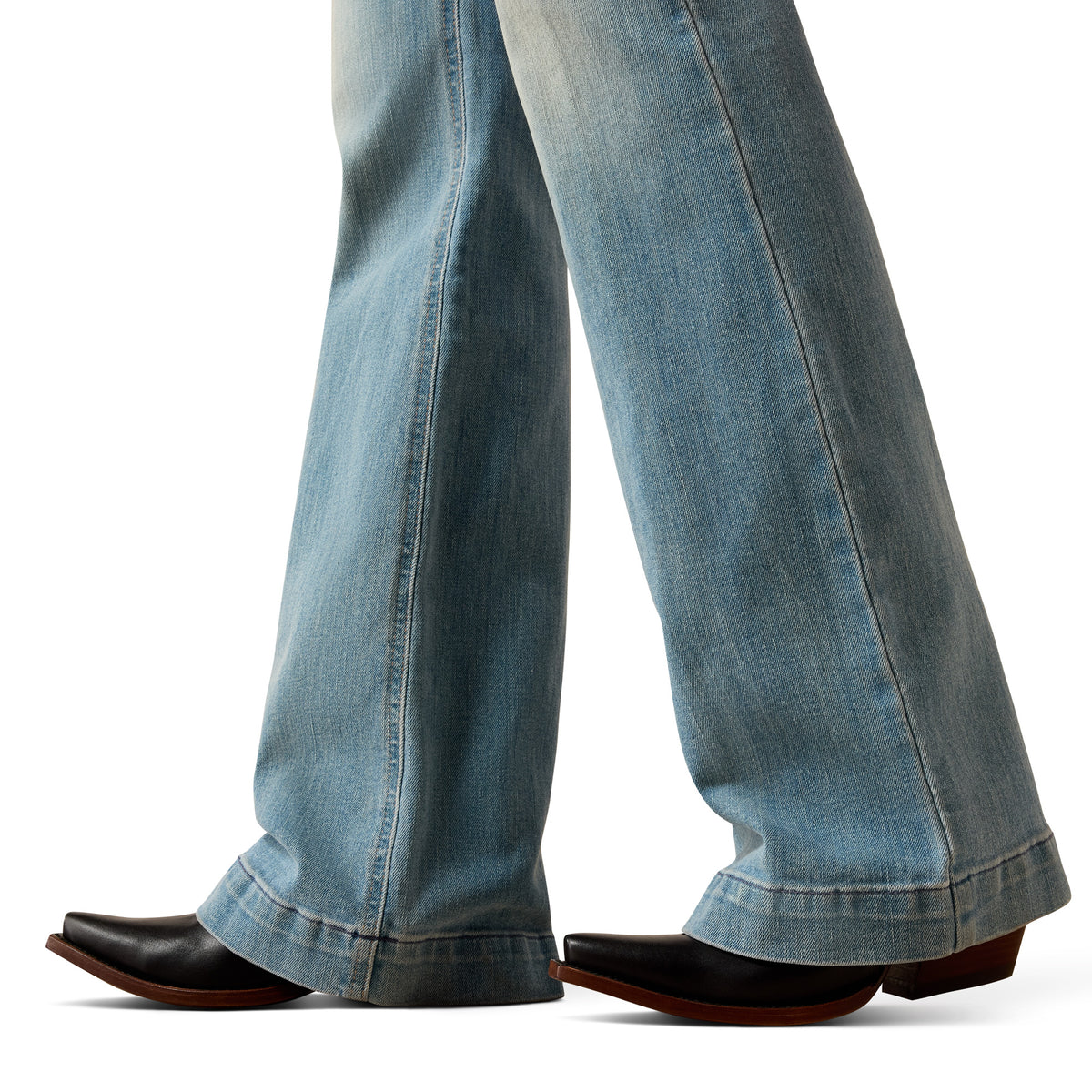 Ariat Women's high-rise Marnie slim trouser jeans in Maryland with classic denim style and fitted silhouette.