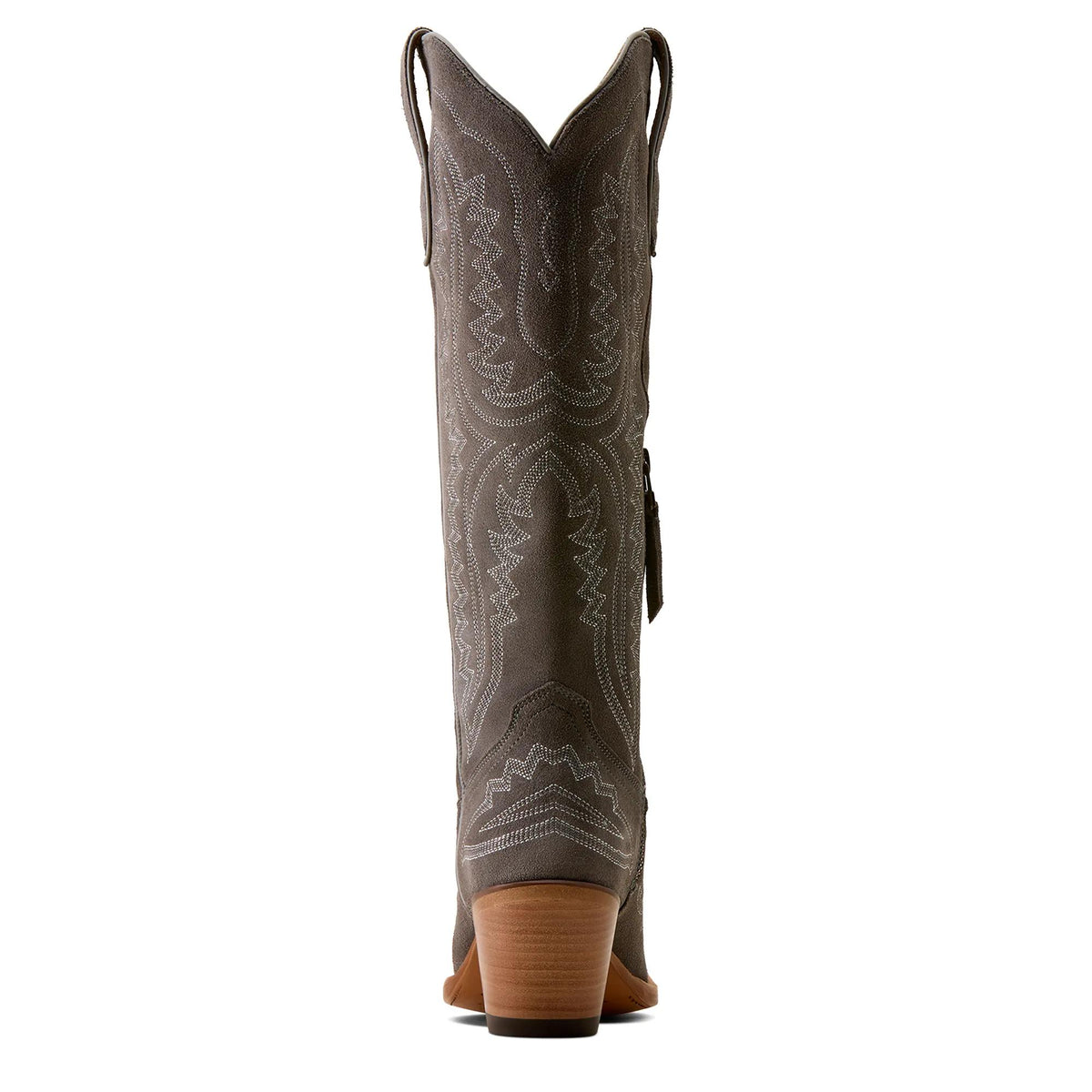 Ariat Women's Casanova X Toe Western Boot, Ash Suede – heel