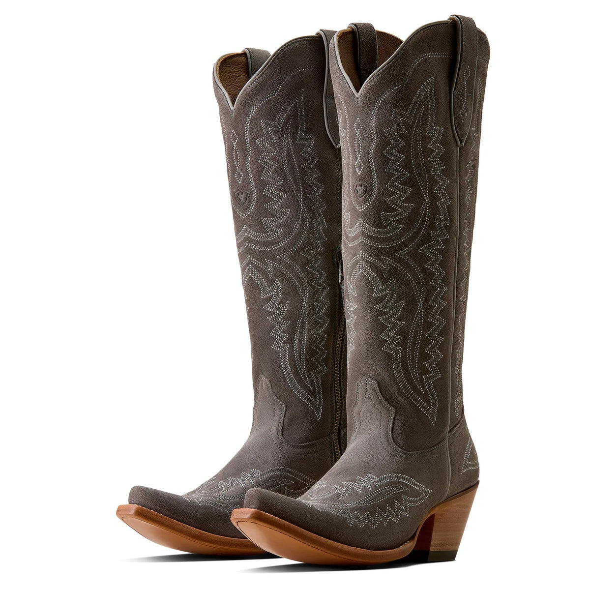 Ariat Women's Casanova X Toe Western Boot, Ash Suede – pair