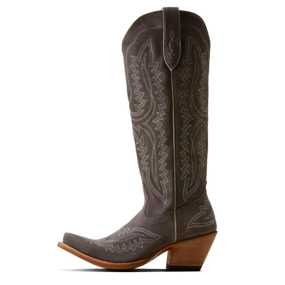Ariat Women's Casanova X Toe Western Boot, Ash Suede – side
