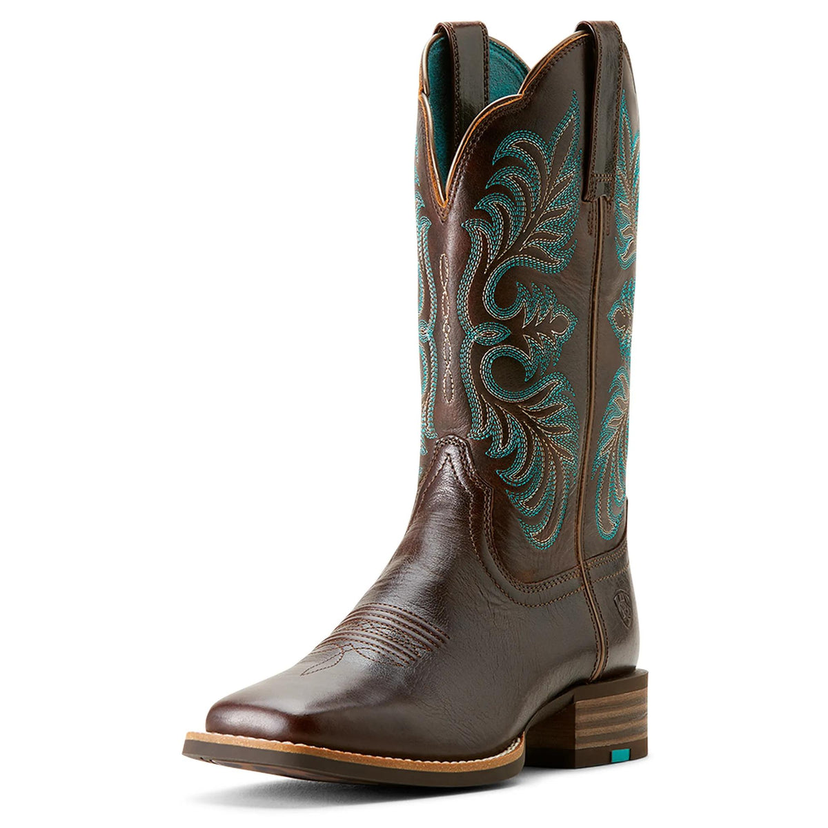 Ariat Womens Gillette Western Boot (Arizona Brown|Marble Brown)