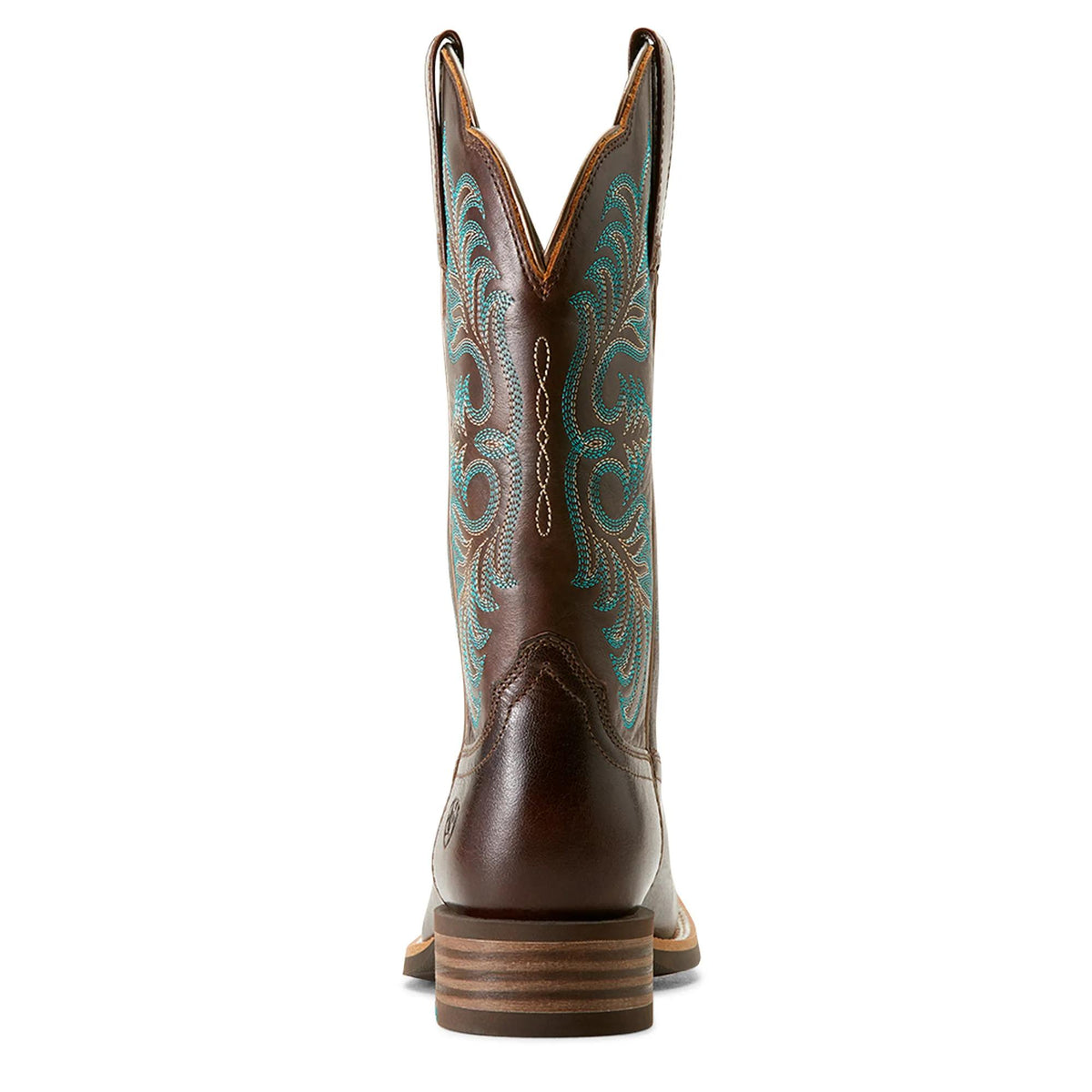 Ariat Women's Gillette Western Boot, Arizona Brown|Marble Brown – heel