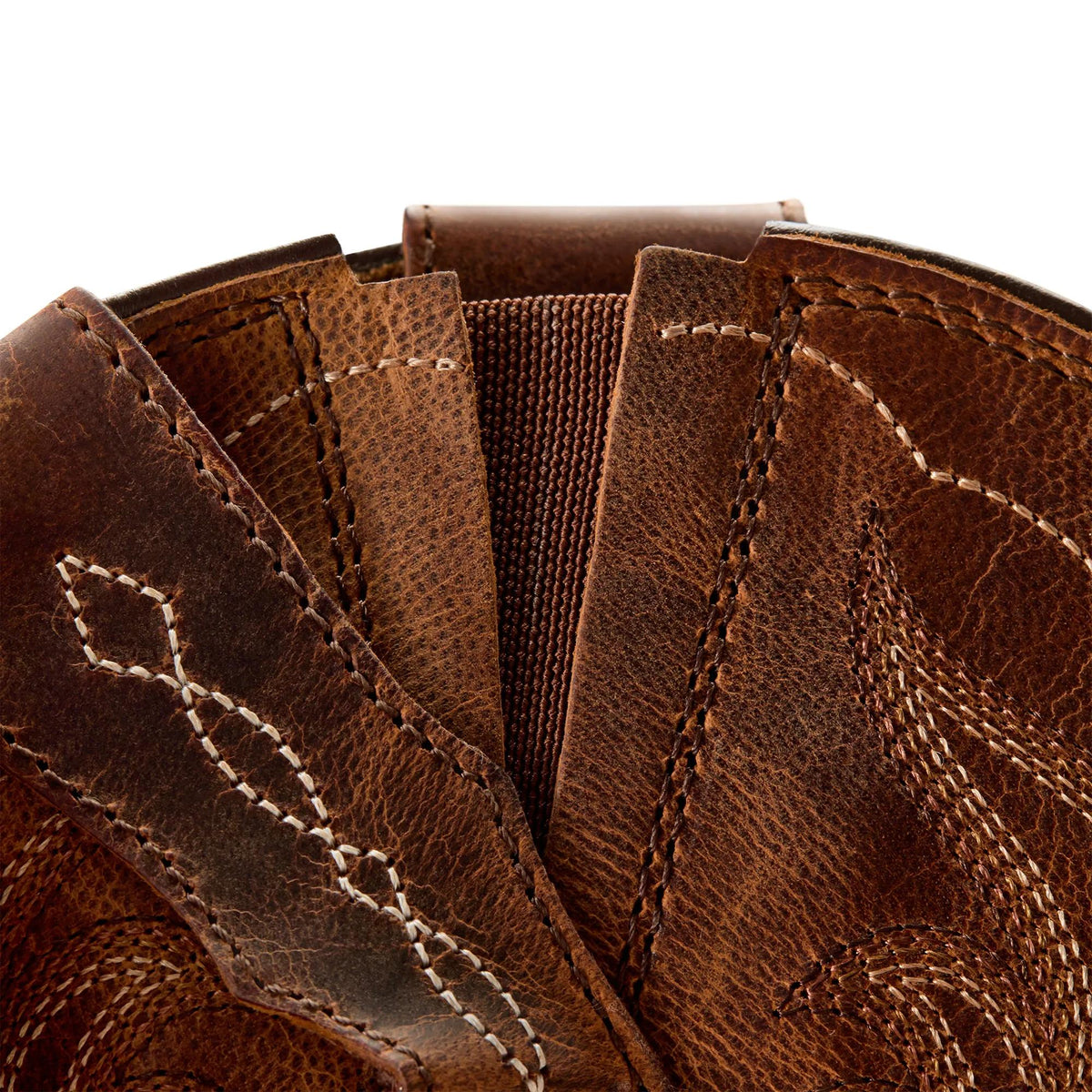 Ariat Women's Heritage X Toe Western Boot, Rich Oak – detail