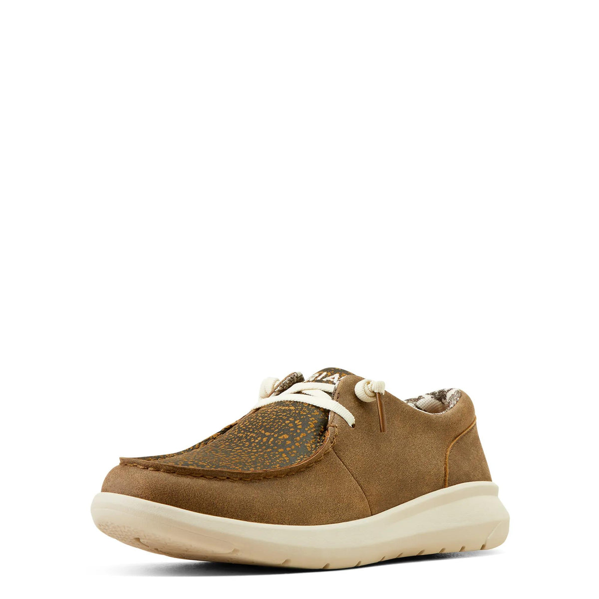 Ariat Women's Hilo Shoe, Brown Bomber – 3-4 front