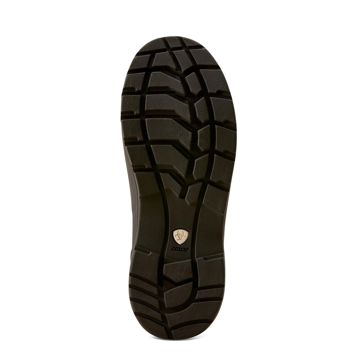 Ariat Women's Kelmarsh Shortie Rubber Boot, Chocolate|Tan Twill – sole