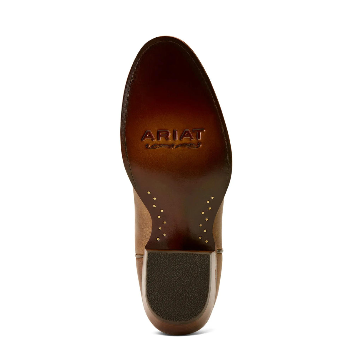 Ariat Women's Louella R Toe Western Boot, Pearl Brown – sole