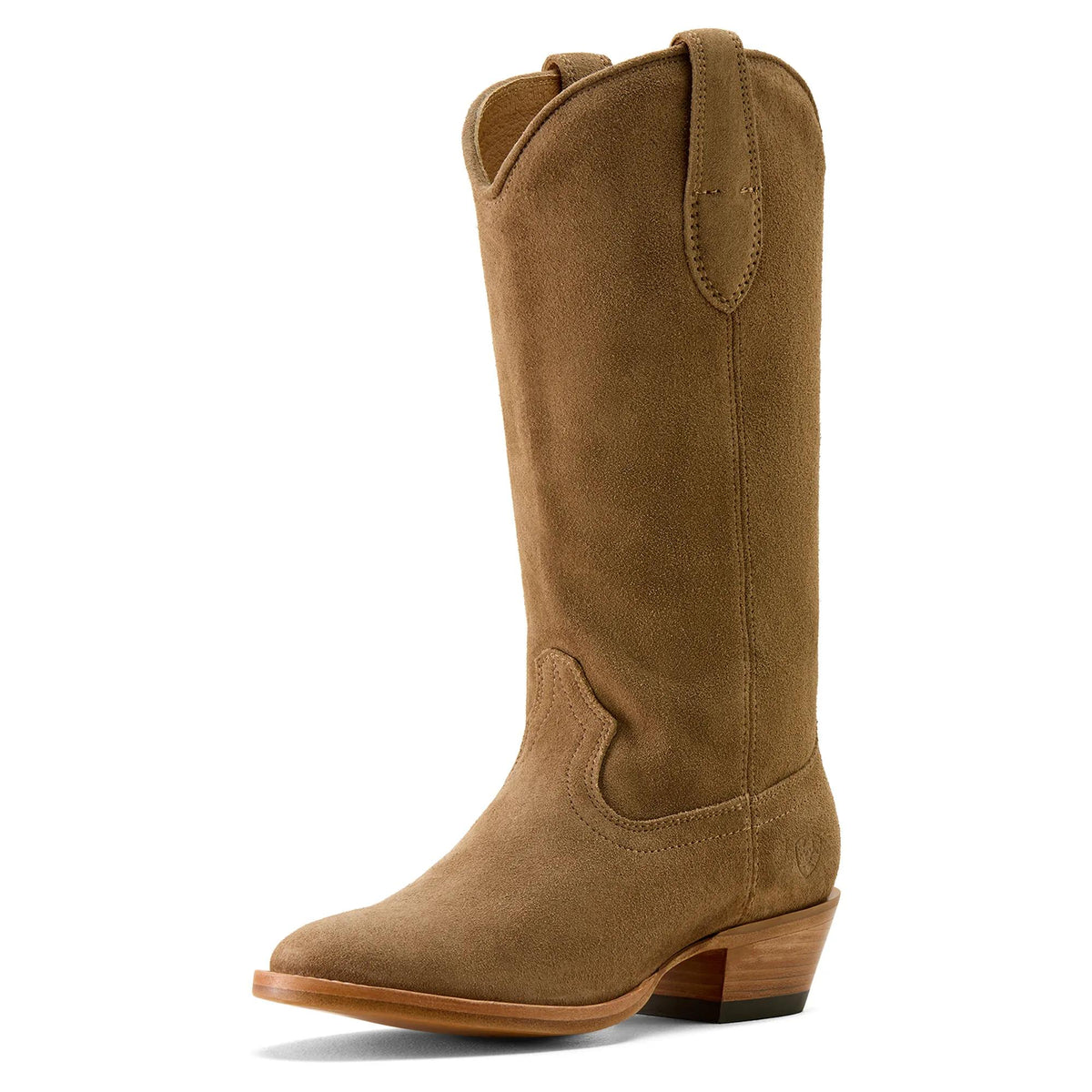 Ariat Women's Marysville R Toe Western Boot, Earth – 3-4 front