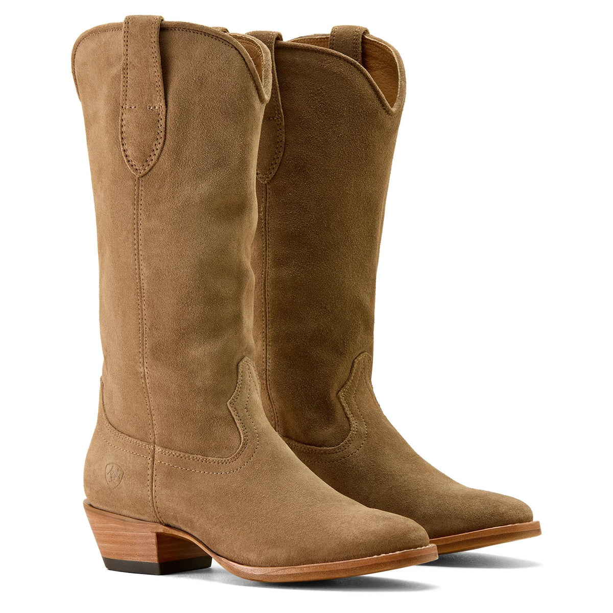 Ariat Women's Marysville R Toe Western Boot, Earth – pair