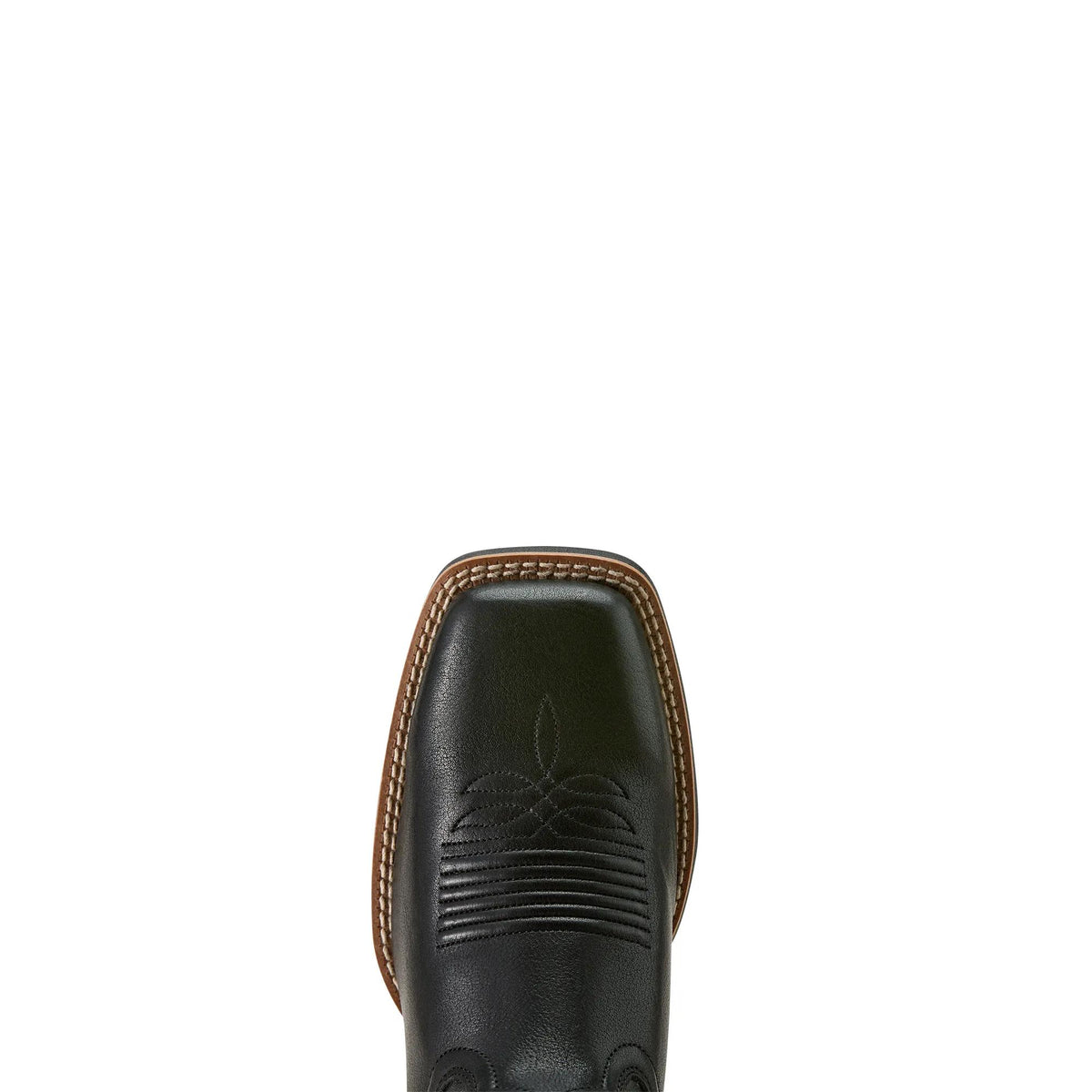 Ariat Women's Olena Wide Square Toe Western Boot, Obsidian – toe