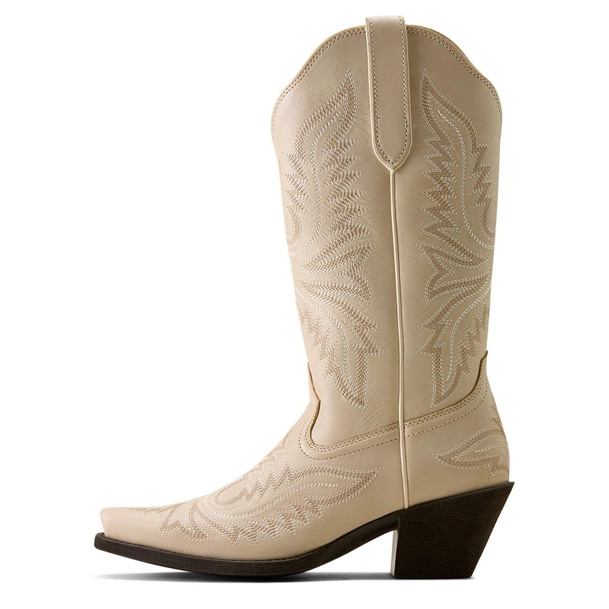 Ariat Women's Round Up Collins D Toe Western Boot, Buttercream – side