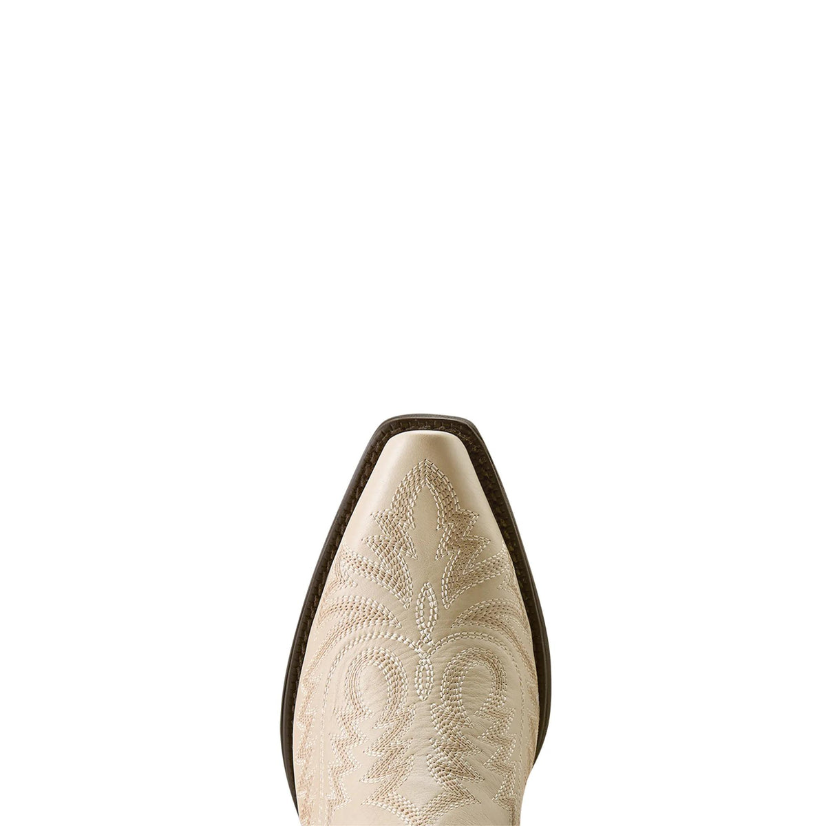 Ariat Women's Round Up Collins D Toe Western Boot, Buttercream – toe