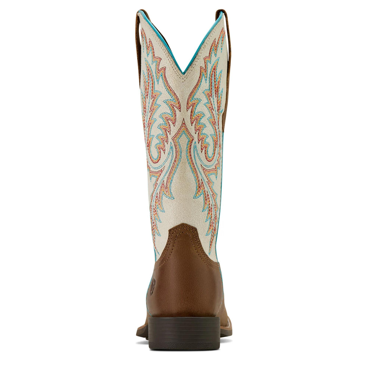 Ariat Women's Round Up W Toe StretchFit Western Boot, Sandstorm – heel
