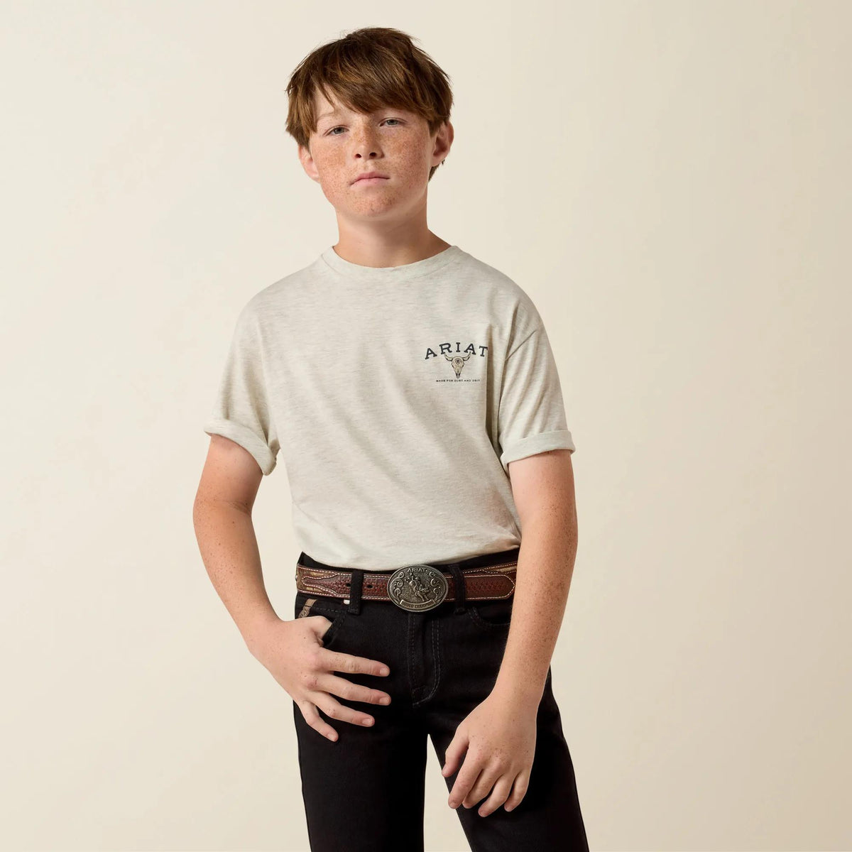 Ariat Youth Oatmeal Heather 10080585 - view 1