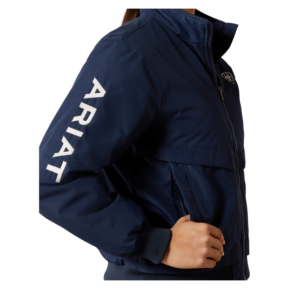 Ariat Youth Stable 2.0 Insulated Jacket, Navy – detail