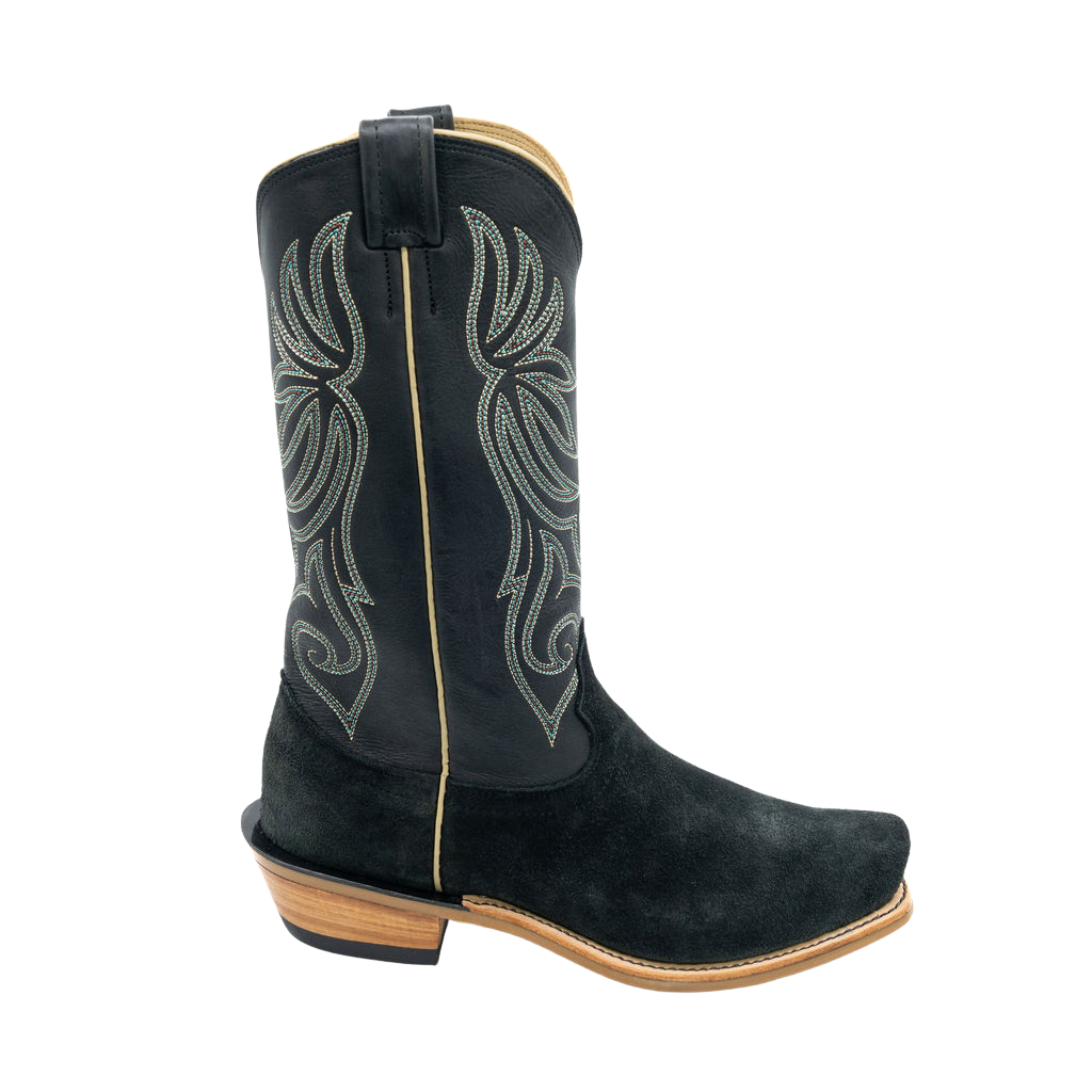Fenoglio Boot Co. Unisex Black Victoria Roughout 15151311 - view 1