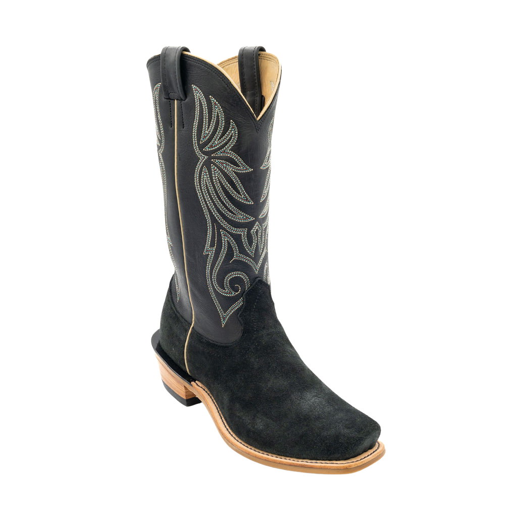 Fenoglio Boot Co. Unisex Black Victoria Roughout 15151311 - view 2