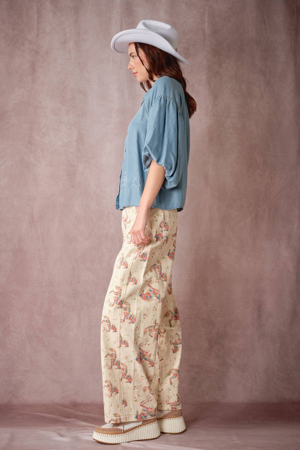 Blue B Womens Medium Wash 24337T - view 7