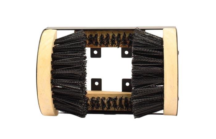 M&F boot scrubber and shoe cleaner with textured bristles for cleaning muddy or dirty boots and shoes.