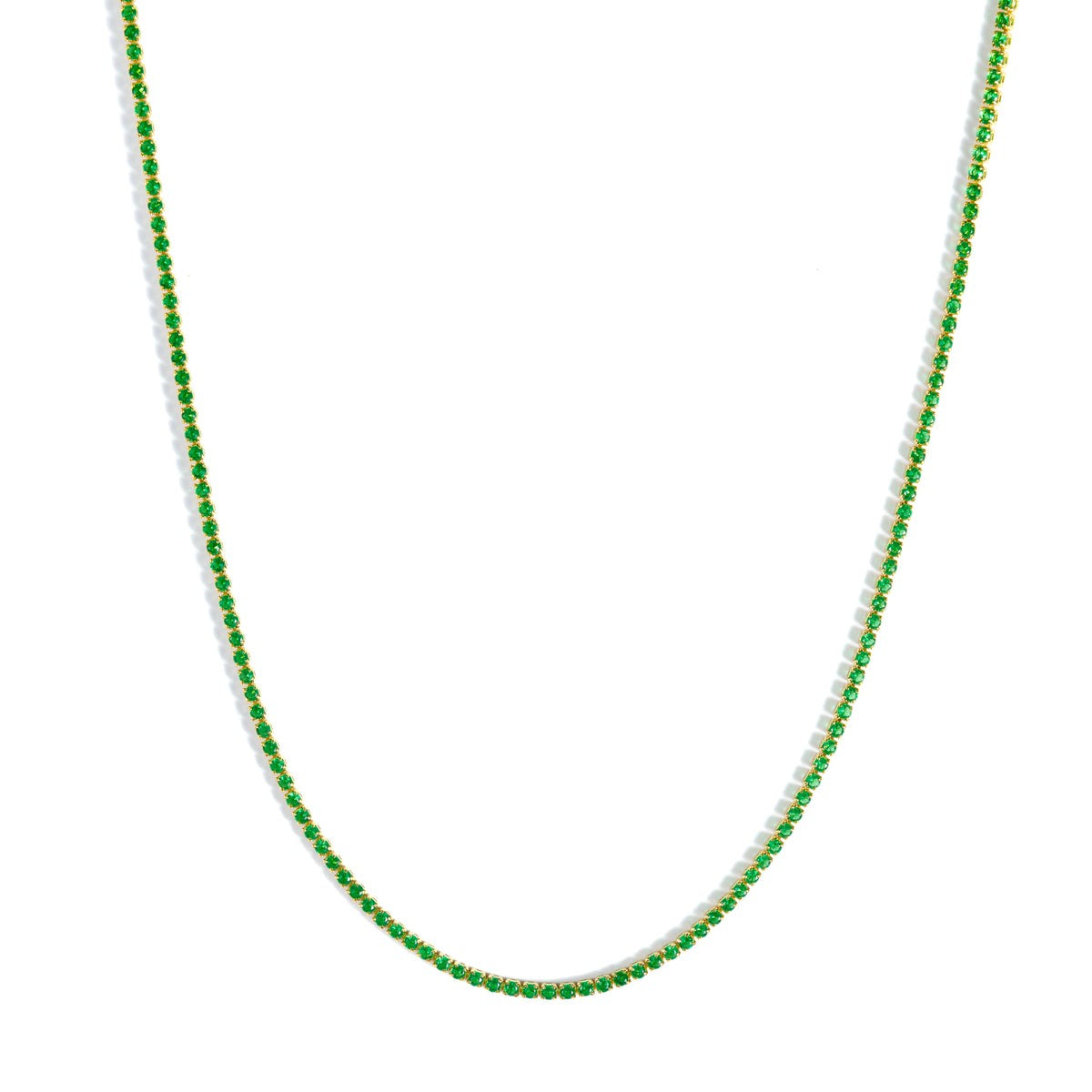 Brenda Grands Womens Gold Emerald Green 750 - view 1